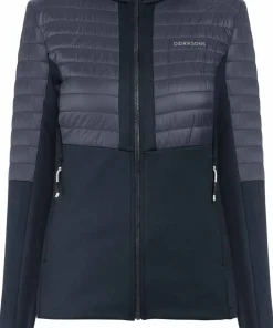 Didriksons Women's Annema Full Zip 6 Dark Night Blue