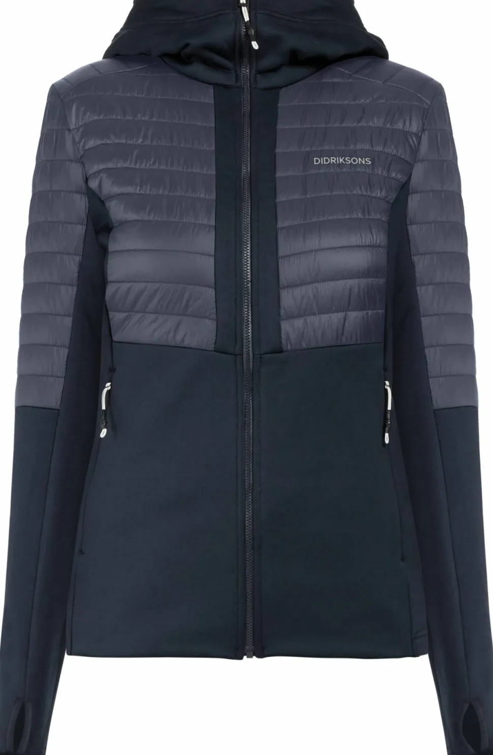 Didriksons Women's Annema Full Zip 6 Dark Night Blue