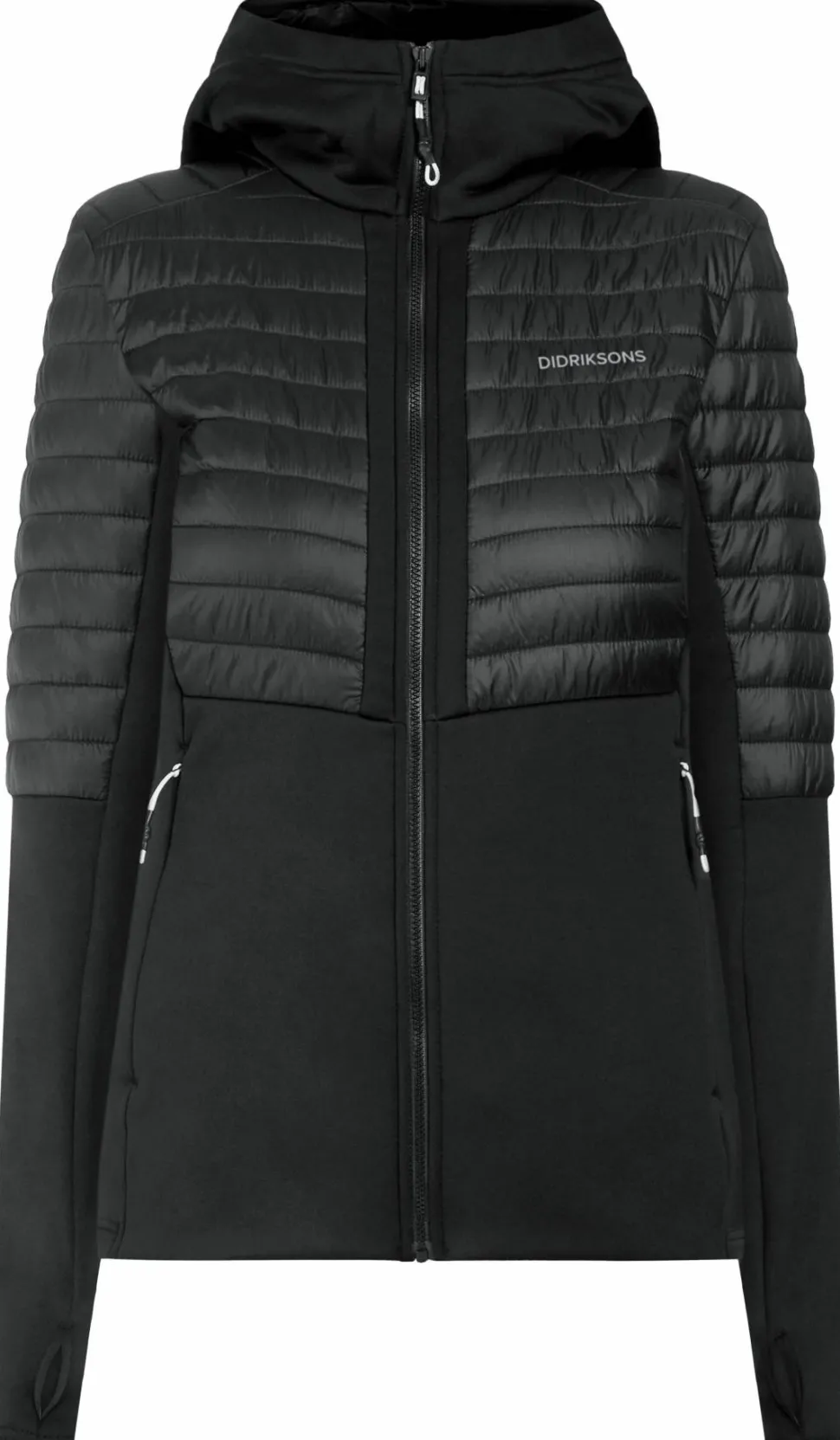 Didriksons Women's Annema Full Zip 6 Black