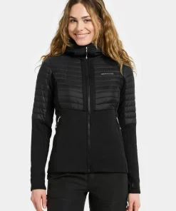 Didriksons Women's Annema Full Zip 6 Black
