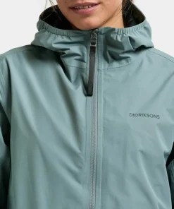 Didriksons Women's Eliana Parka Factory Blue Discount