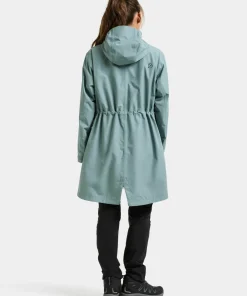Didriksons Women's Eliana Parka Factory Blue Discount