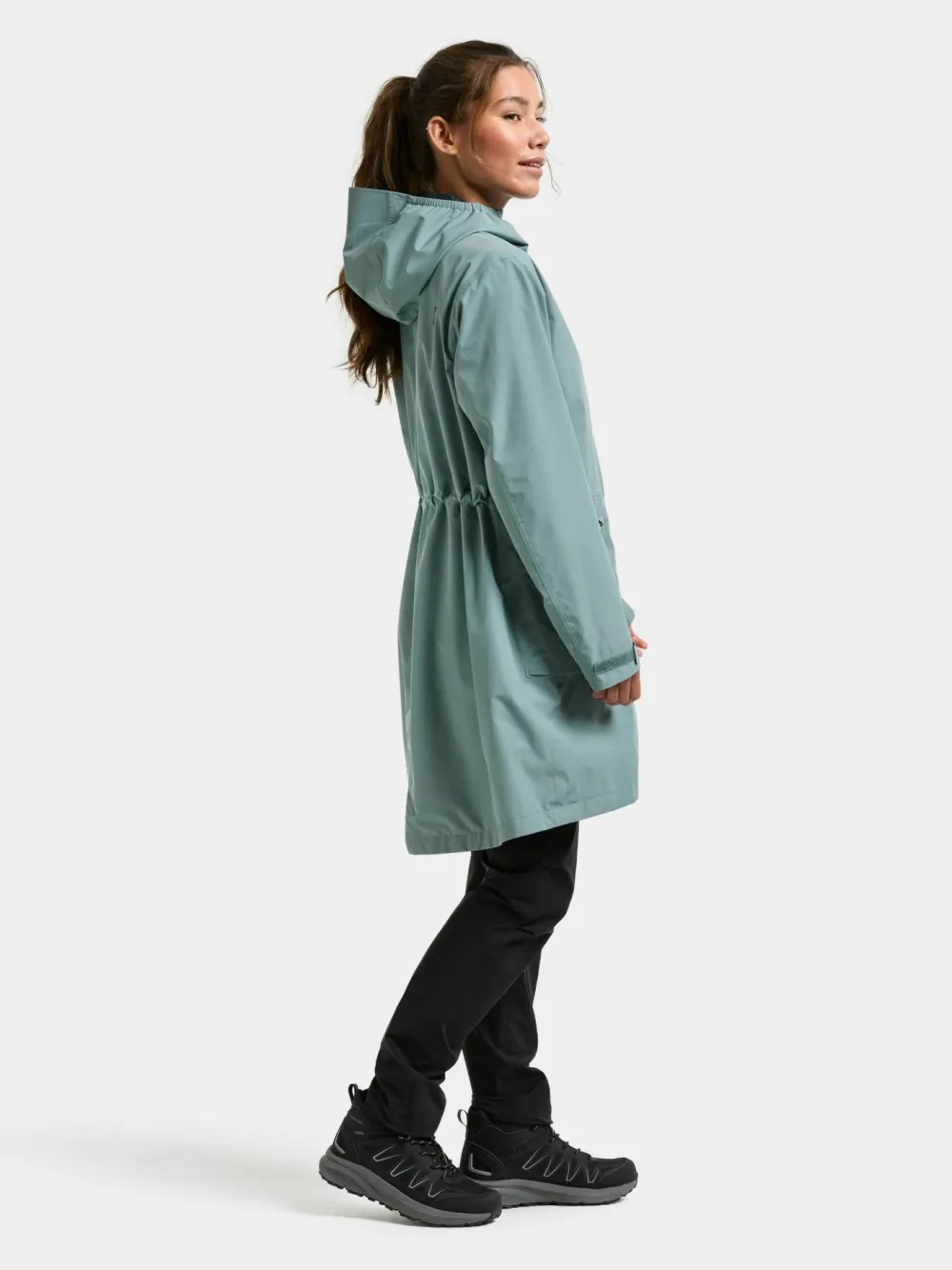 Didriksons Women's Eliana Parka Factory Blue Discount