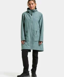 Didriksons Women's Eliana Parka Factory Blue Discount