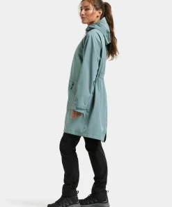 Didriksons Women's Eliana Parka Factory Blue Discount
