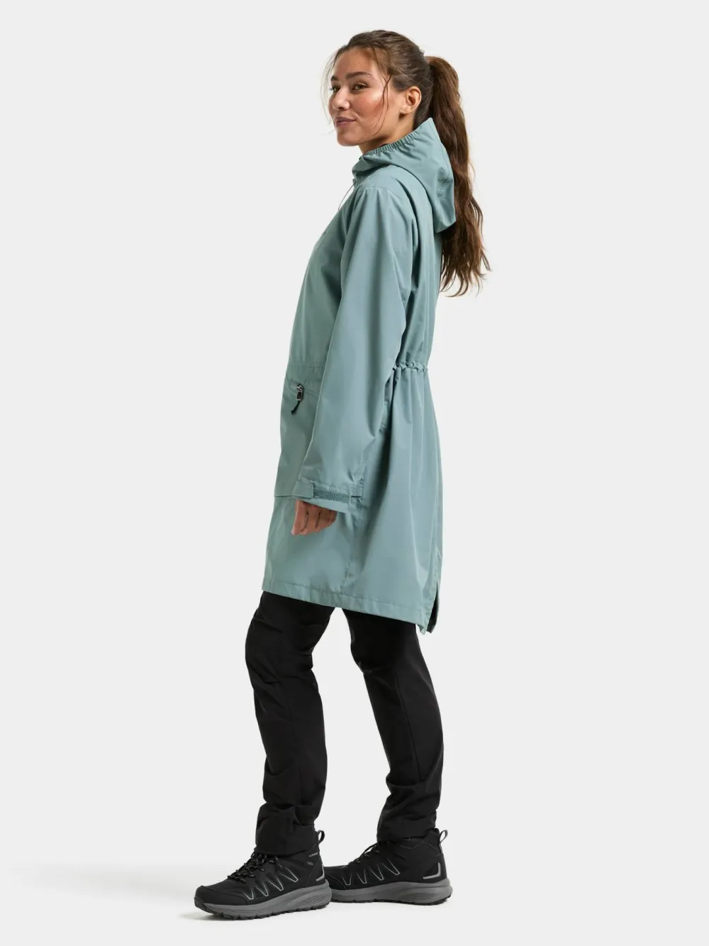 Didriksons Women's Eliana Parka Factory Blue Discount