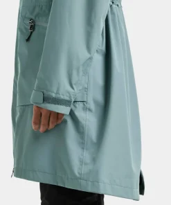 Didriksons Women's Eliana Parka Factory Blue Discount