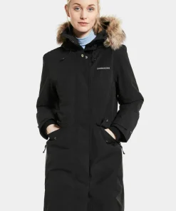 Didriksons Women's Erika Parka 3 Black New