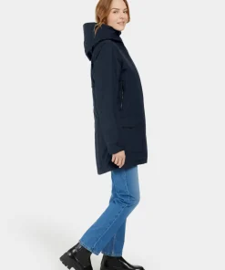 Didriksons Women's Frida Parka 7 Dark Night Blue