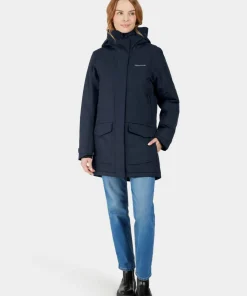 Didriksons Women's Frida Parka 7 Dark Night Blue