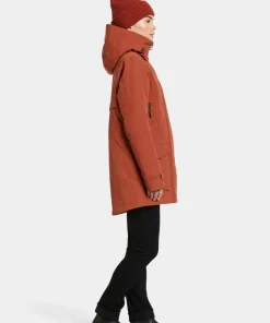 Didriksons Women's Frida Parka 7 Rust Clearance