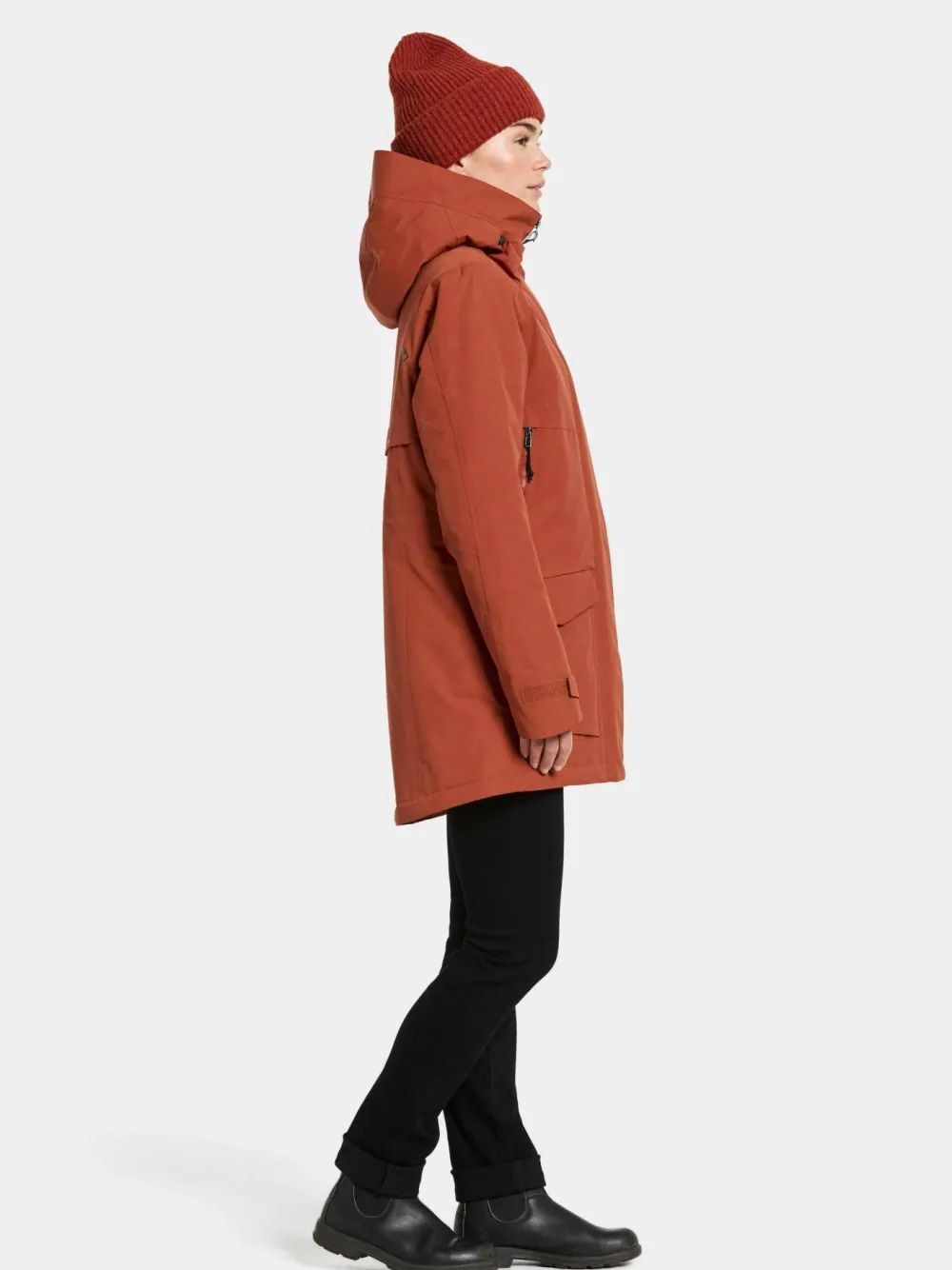 Didriksons Women's Frida Parka 7 Rust Clearance