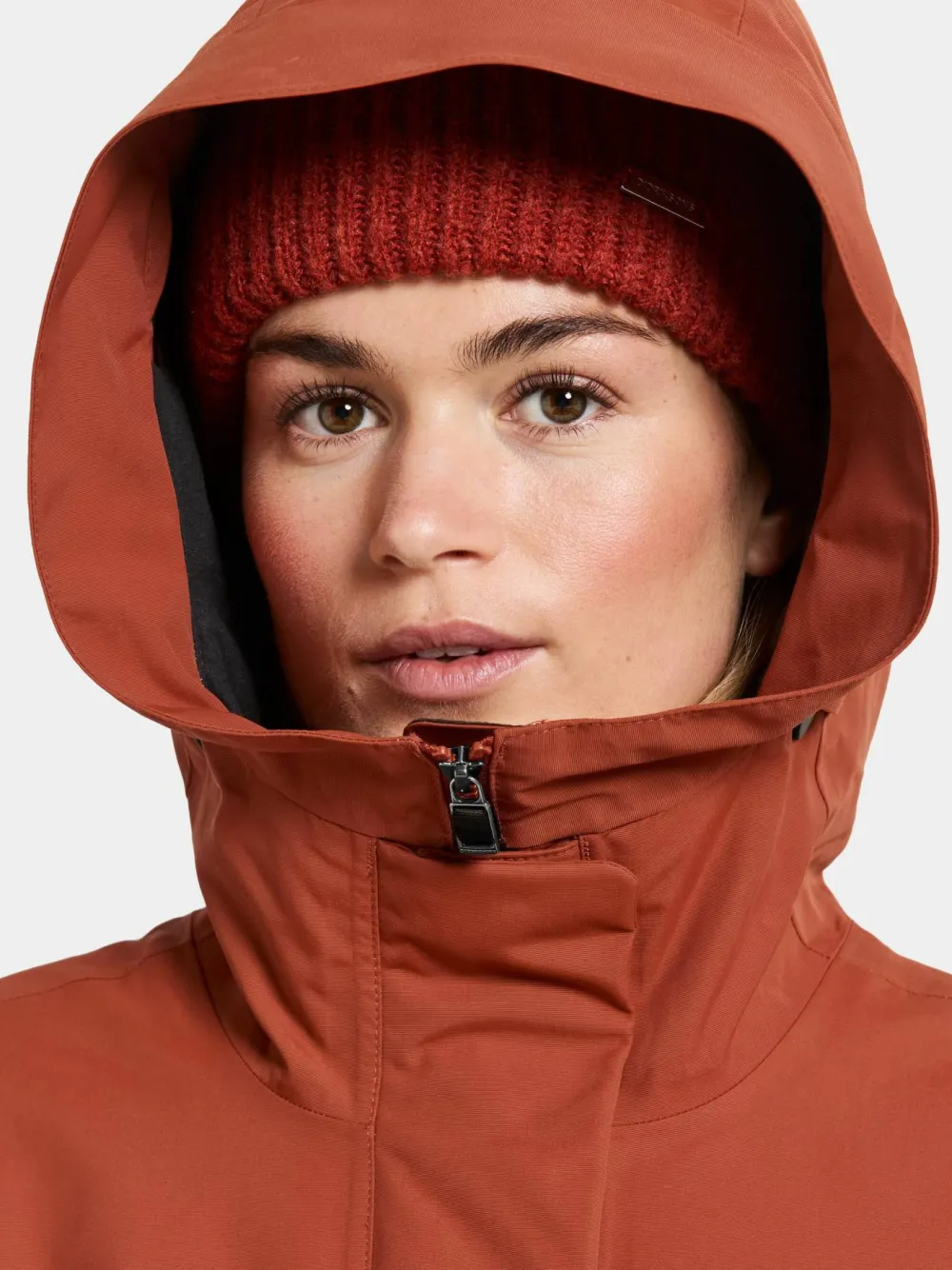 Didriksons Women's Frida Parka 7 Rust Clearance