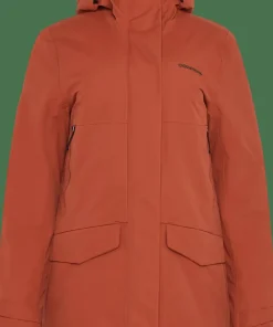 Didriksons Women's Frida Parka 7 Rust Clearance