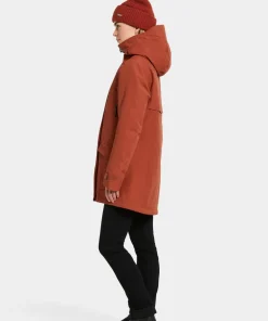 Didriksons Women's Frida Parka 7 Rust Clearance