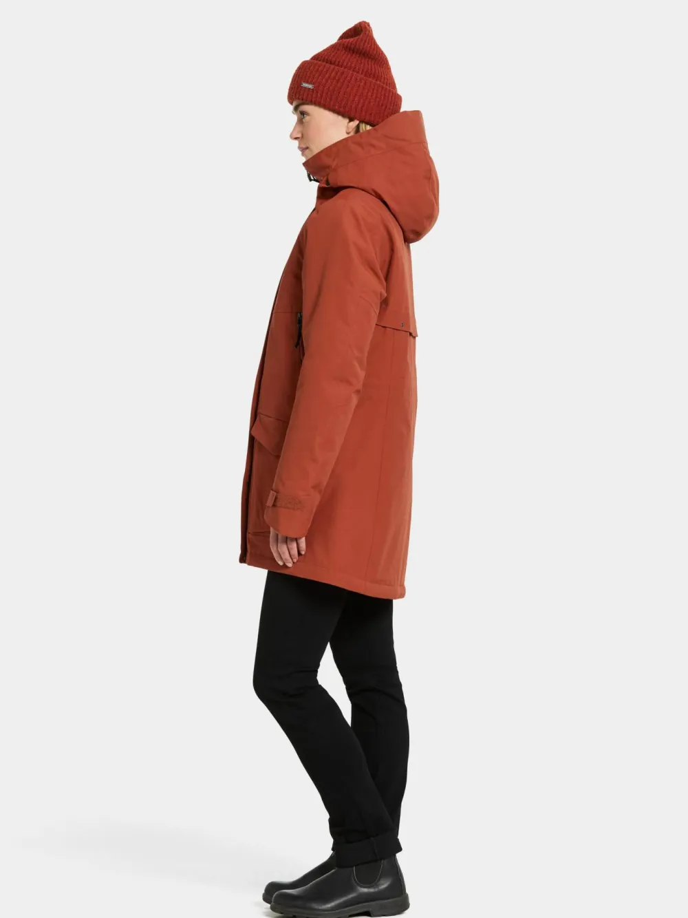 Didriksons Women's Frida Parka 7 Rust Clearance