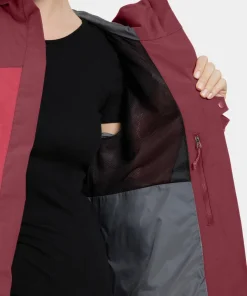 Didriksons Women's Grit Jacket 3 Anemon Red Online