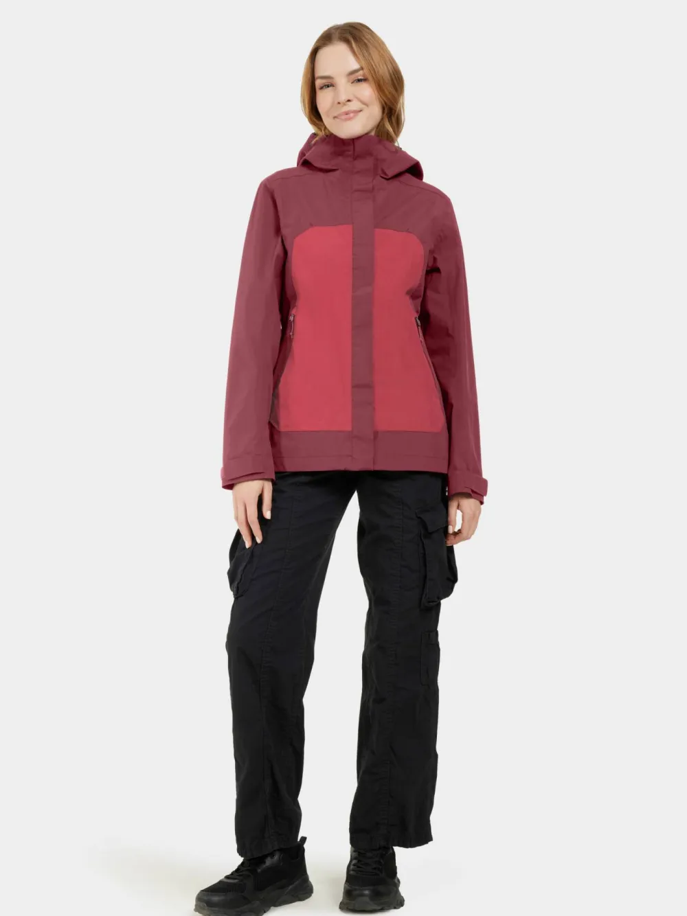 Didriksons Women's Grit Jacket 3 Anemon Red Online