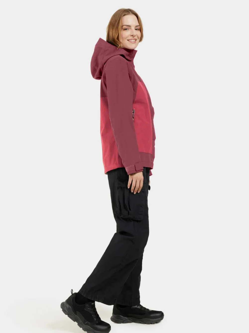 Didriksons Women's Grit Jacket 3 Anemon Red Online