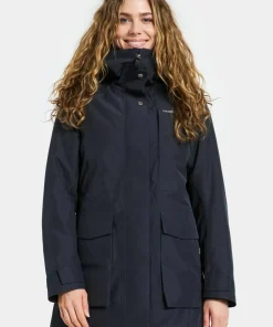 Didriksons Women's Harriet Parka Dark Night Blue New