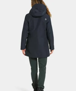 Didriksons Women's Harriet Parka Dark Night Blue New