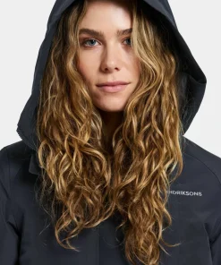 Didriksons Women's Harriet Parka Dark Night Blue New