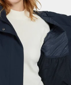 Didriksons Women's Ilma Parka 8 Dark Night Blue
