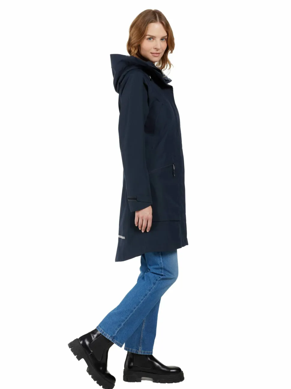 Didriksons Women's Ilma Parka 8 Dark Night Blue