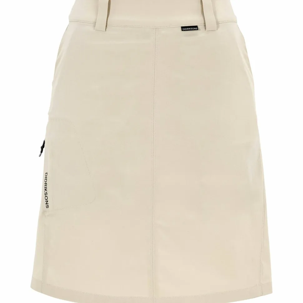 Didriksons Women's Liv Skirt 4 Light Beige