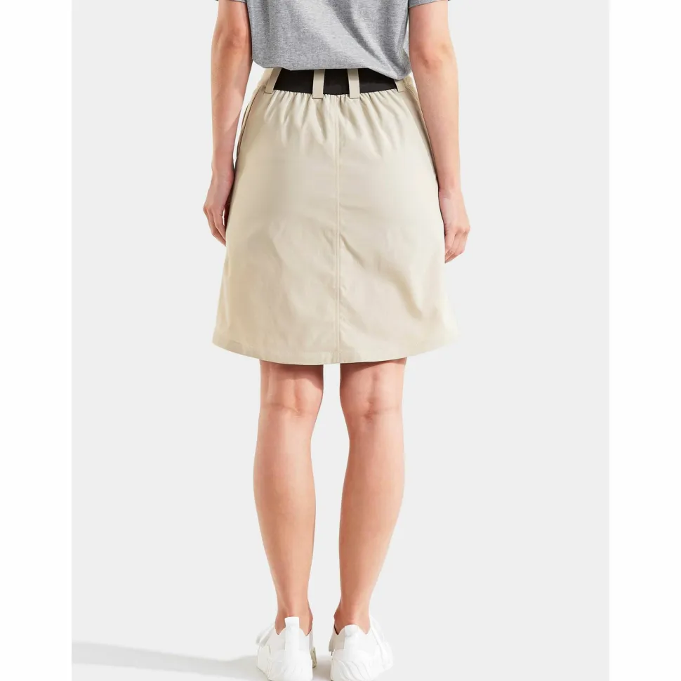 Didriksons Women's Liv Skirt 4 Light Beige