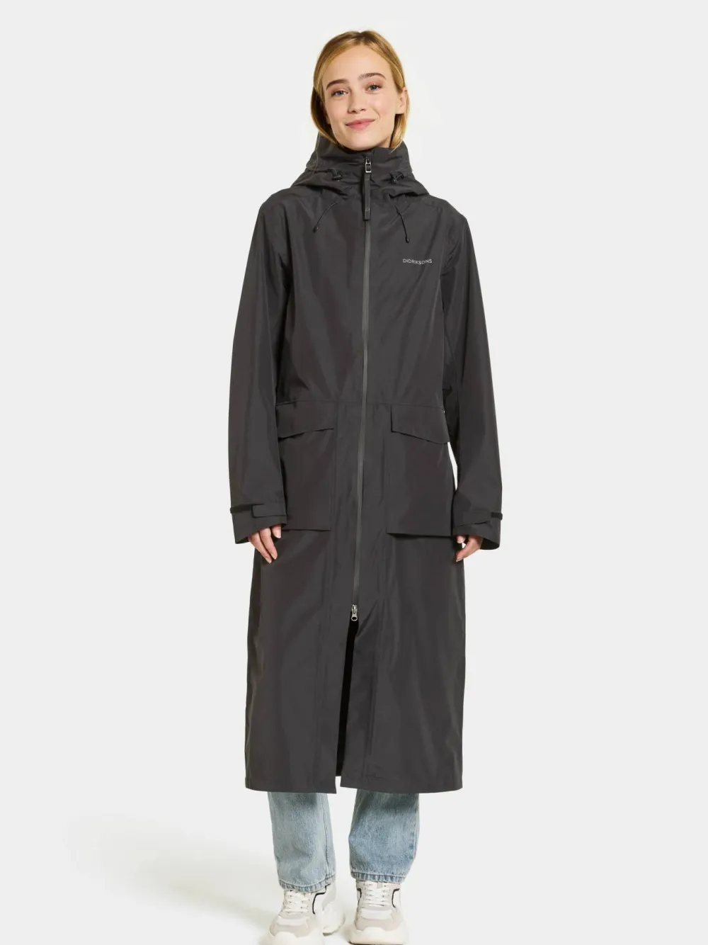 Didriksons Women's Nadja Parka Long 4 Black Sale