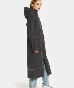 Didriksons Women's Nadja Parka Long 4 Black Sale