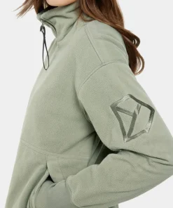 Didriksons Women's Ronja Full Zip Wilted Leaf Hot