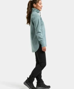 Didriksons Women's Ronja Full Zip Factory Blue