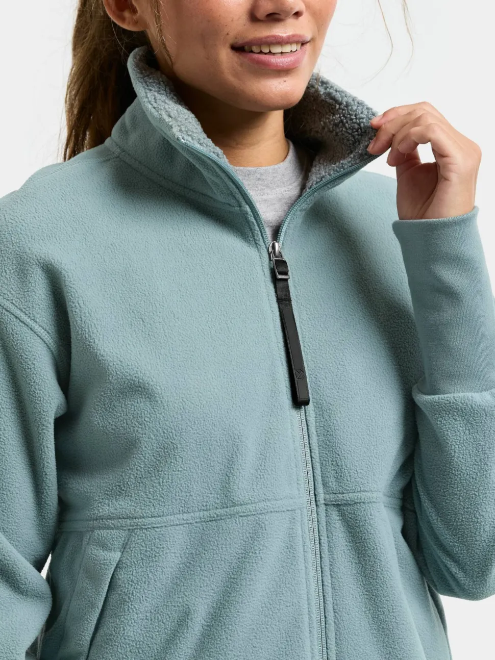 Didriksons Women's Ronja Full Zip Factory Blue