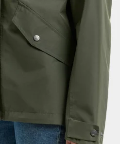 Didriksons Women's Silja Jacket Deep Green Hot