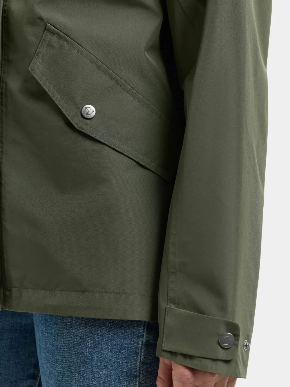 Didriksons Women's Silja Jacket Deep Green Hot