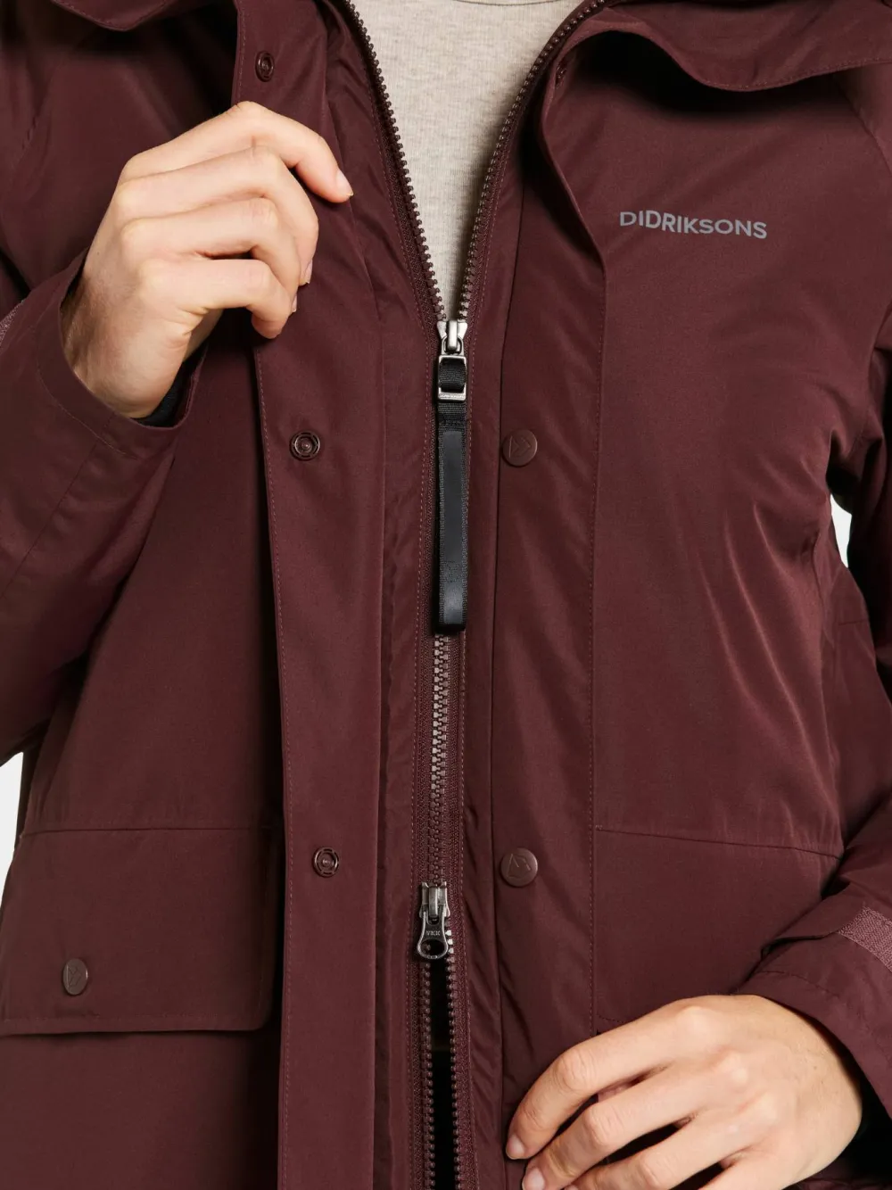 Didriksons Women's Tuva Parka Old Rust