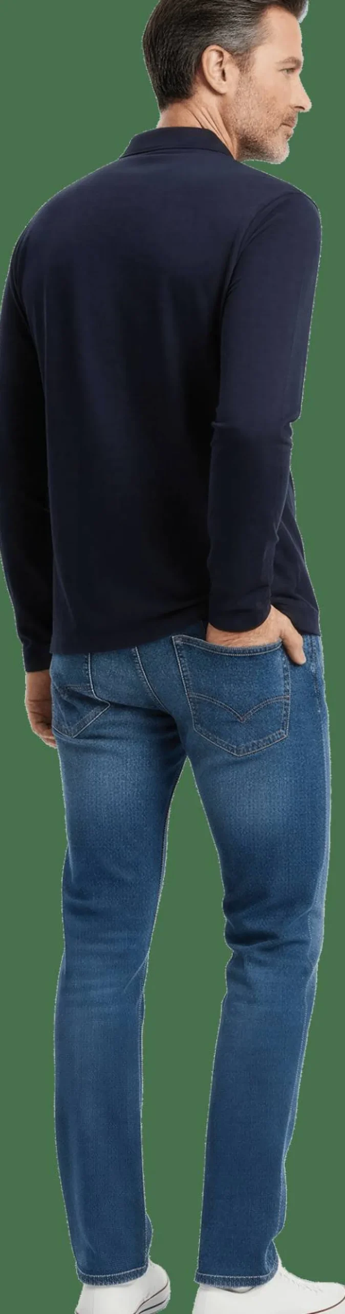 New Men's Skill Long Sleeve Performance Herrtröjor & Skjortor