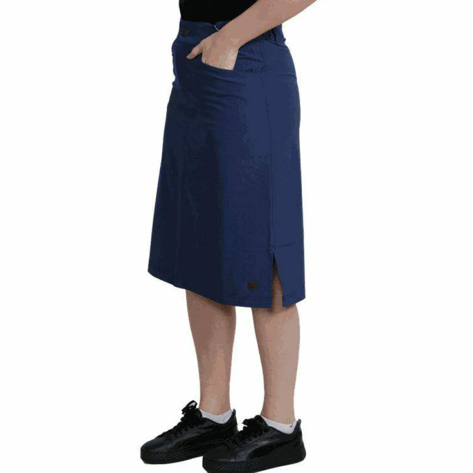 Dobsom Women's Himalaya Long Skort Stoneblue