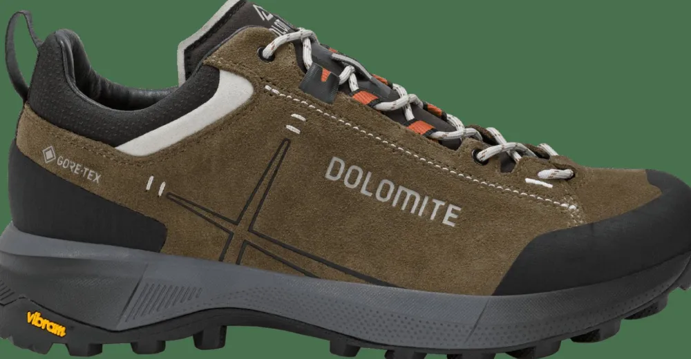Dolomite Men's Vernale Hike Low GORE-TEX Shoes Mud Green Clearance