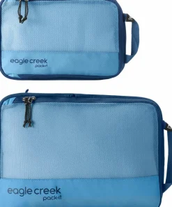 Eagle Creek Pack-It Reveal Compression Cube Set S/M Blue Dawn