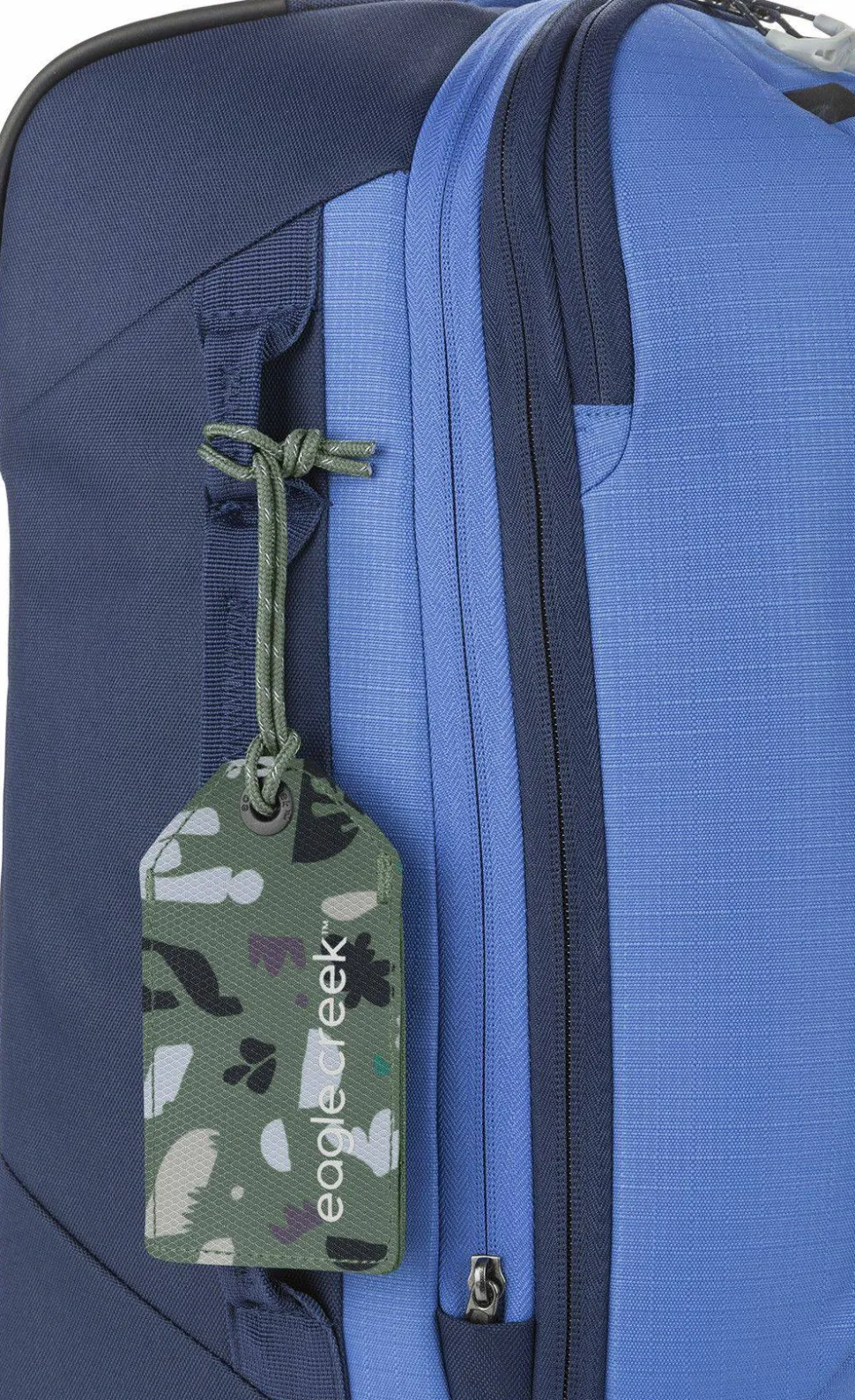 Eagle Creek Reflective Luggage Tag Roots & Shoots Duck Green