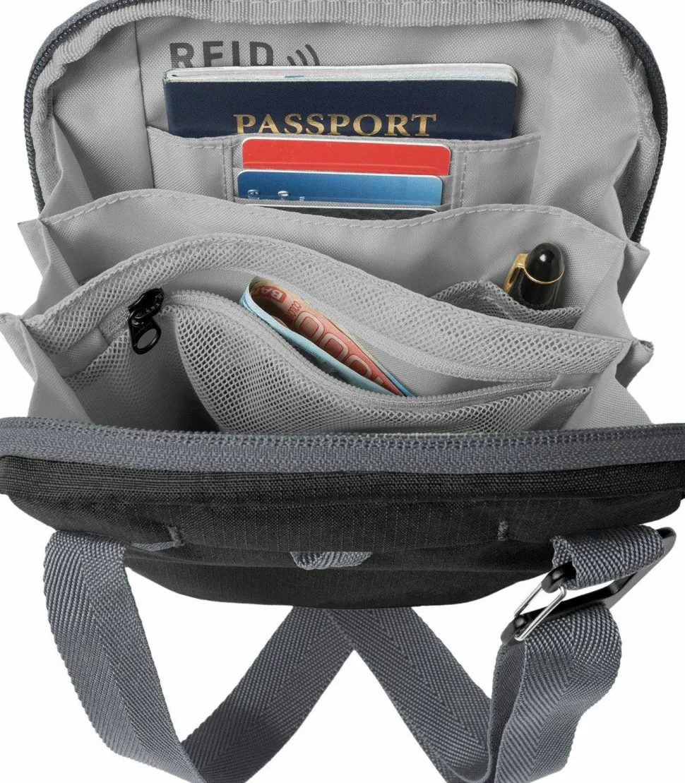 Eagle Creek Stash RFID Crossbody Bag Black