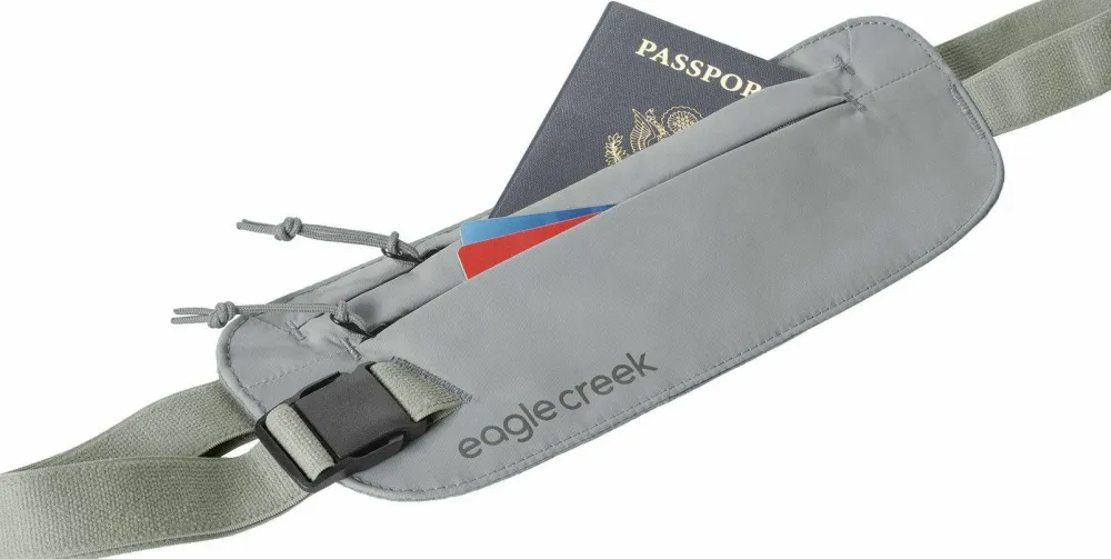 Eagle Creek Undercover RFID Money Belt Storm Grey Outlet