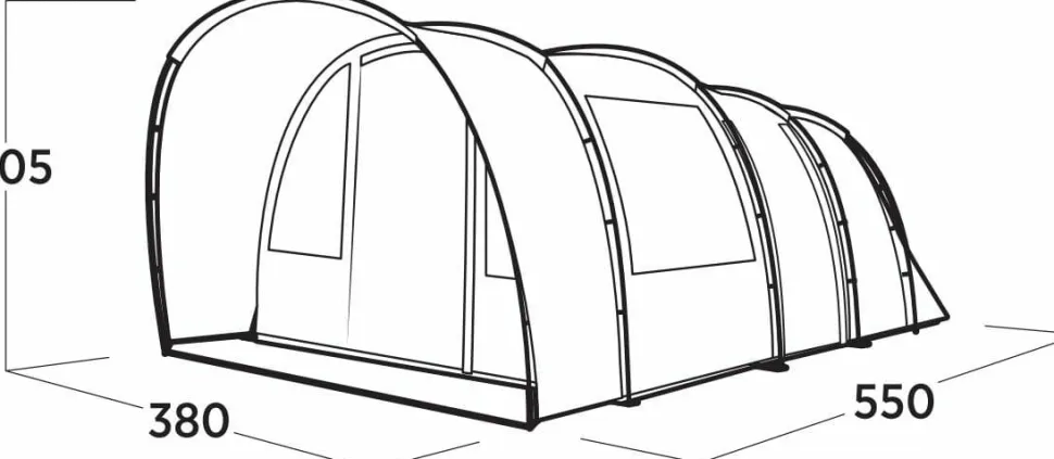 Easy Camp Skarvan 6 Blue