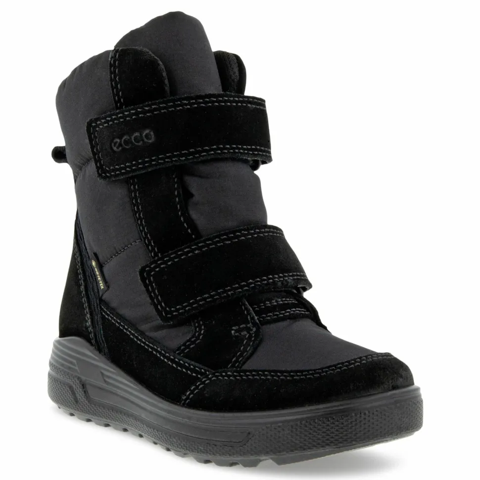 Ecco Kids' Urban Snowboarder Mid-Cut TEX Black/Black