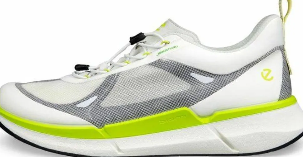 Ecco Men's Ecco Biom 2.2 White/black/lime Punch