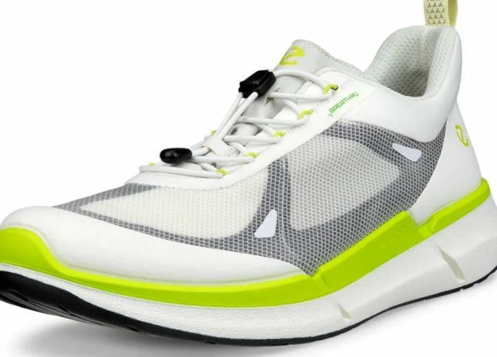 Ecco Men's Ecco Biom 2.2 White/black/lime Punch