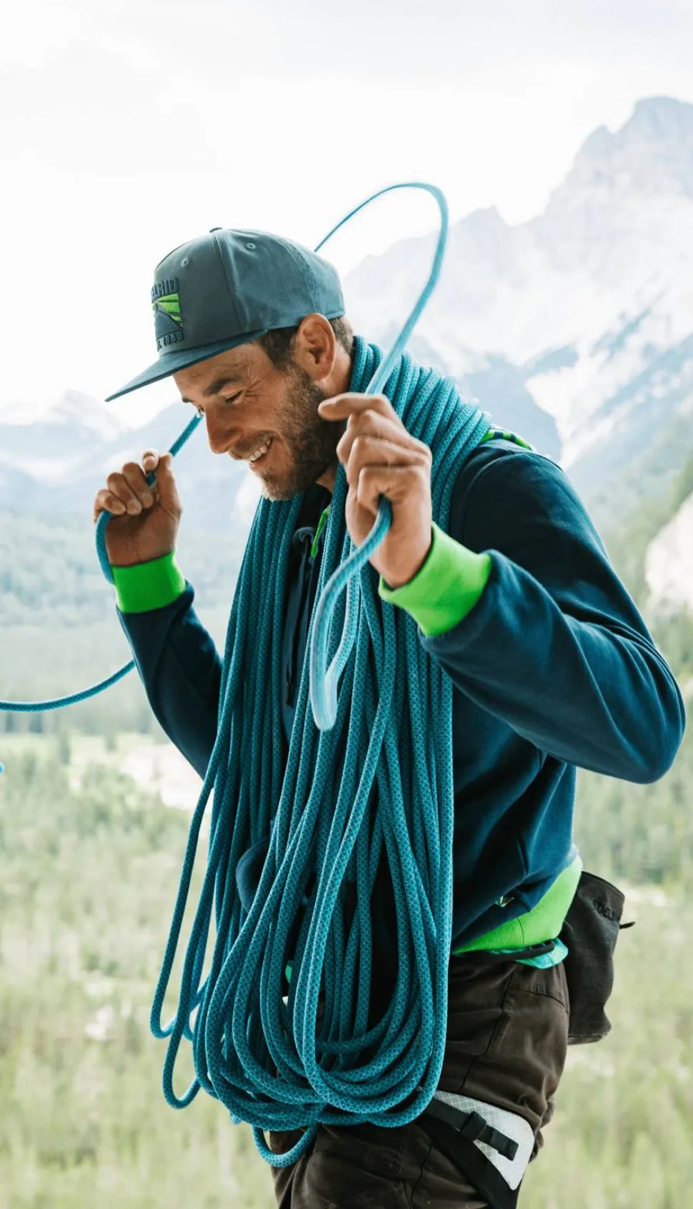 Edelrid Heron Eco Dry 9,8 mm 60 m Icemint